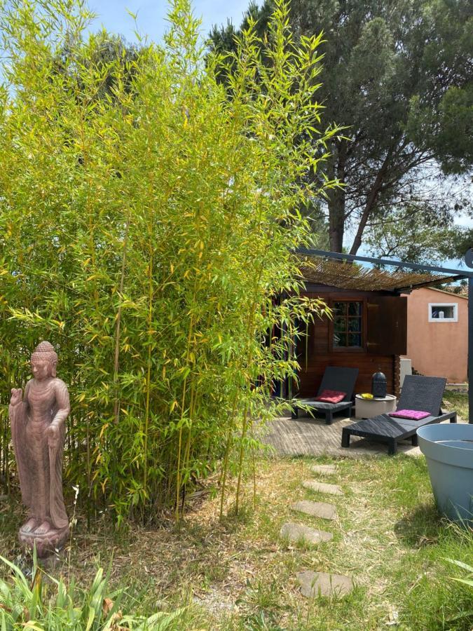 Chalet Des Oliviers 20Mn Des Plages Climatise Béziers Dış mekan fotoğraf